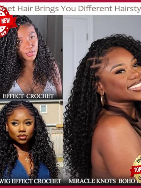 Kinky Curly Human Hair Extensions 18 Inch Knotless Pre-Separated 70g Pack main image 6